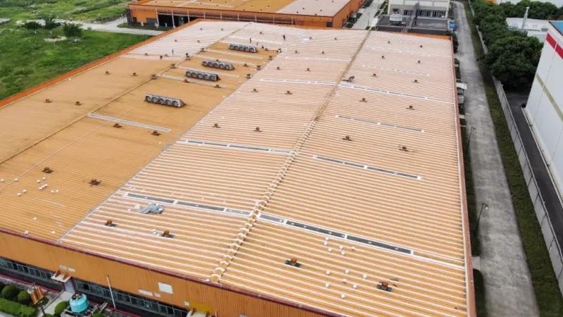 厂房翻新 彩钢板喷漆 氟碳漆施工